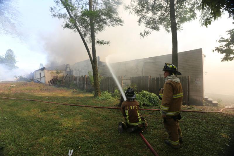 6/15/2017 Building Fire 1000 Block S Main St in Mt Airy